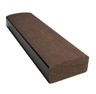 Лавочный брус Ecodecking Некст полнотелый брашированный 70х35 шоколад купить в Кирове
