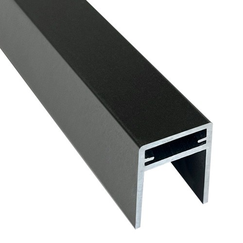П-профиль Алюминиевый EasyDecking 35x25 Черное дерево купить в Кирове
