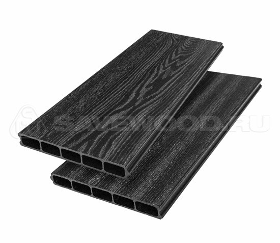 Грядочная доска ДПК 3D Savewood SW Rumex Чёрный купить в Кирове