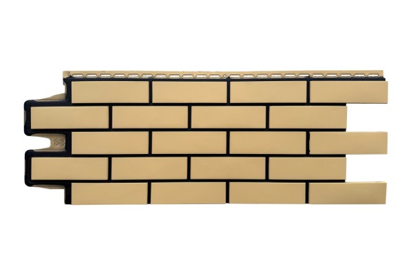 ФП Grand Line клинкерный кирпич ПРЕМИУМ Песочный (шов RAL 9005) купить в Кирове