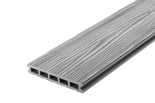 Террасная доска из ДПК RusDecking Unodeck Mogano - Серый купить в Кирове