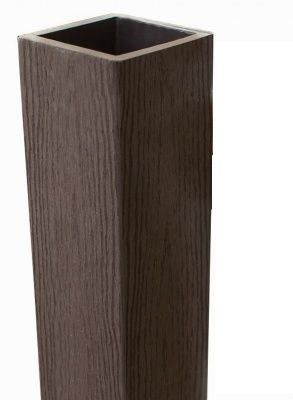 Столб опорный Woodvex Co-Extrusion Венге купить в Кирове