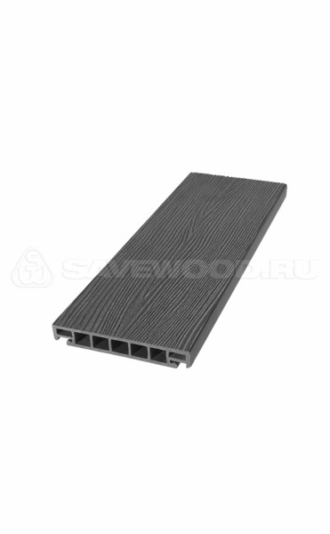 Террасная доска из ДПК SW Salix (S) (R) графит купить в Кирове