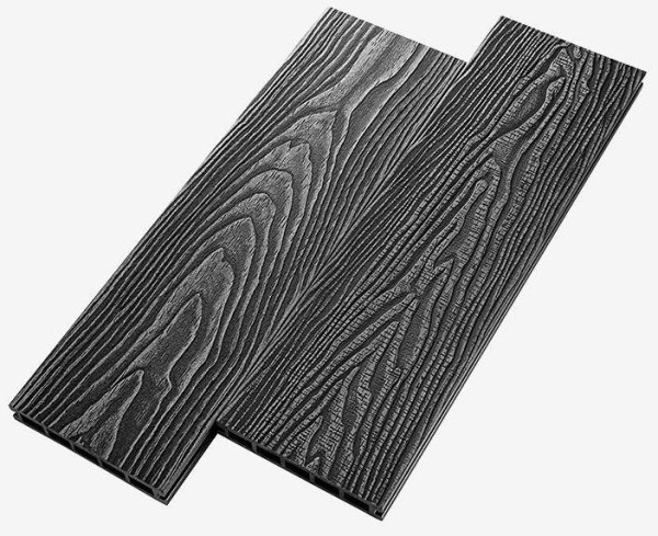 Террасная доска из ДПК RusDecking Unodeck Vintage - Графит купить в Кирове