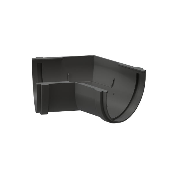 Угол желоба 135˚ Docke Premium Графит купить в Кирове