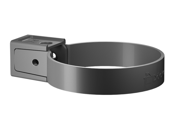 Хомут универсальный для водосточной трубы Docke Premium Графит купить в Кирове