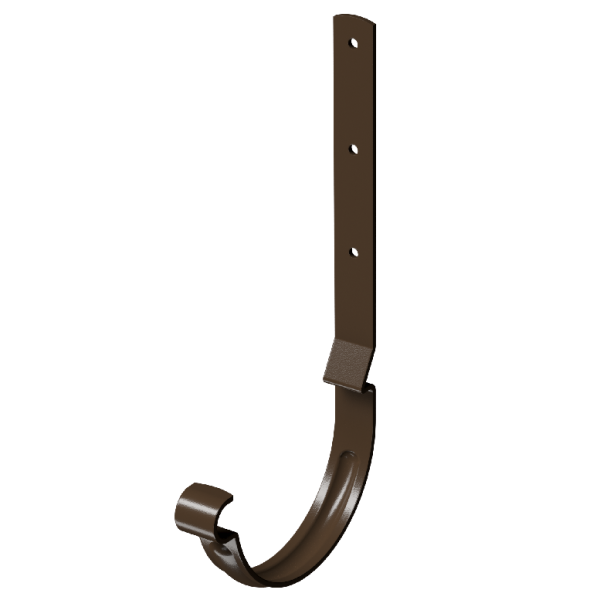 Карнизный крюк длинный D125 Döcke STAL PREMIUM Каштан, (RAL 8017) купить в Кирове