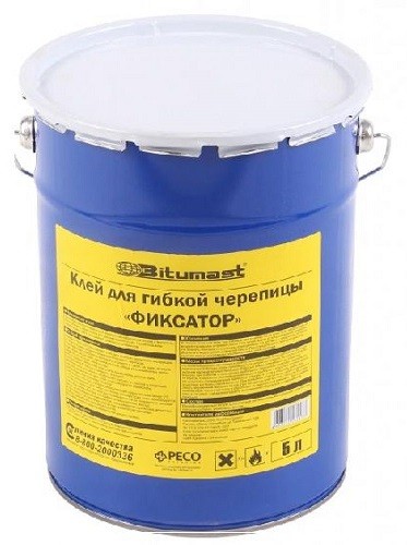Клей для гибкой черепицы BITUMAST 5 л купить в Кирове